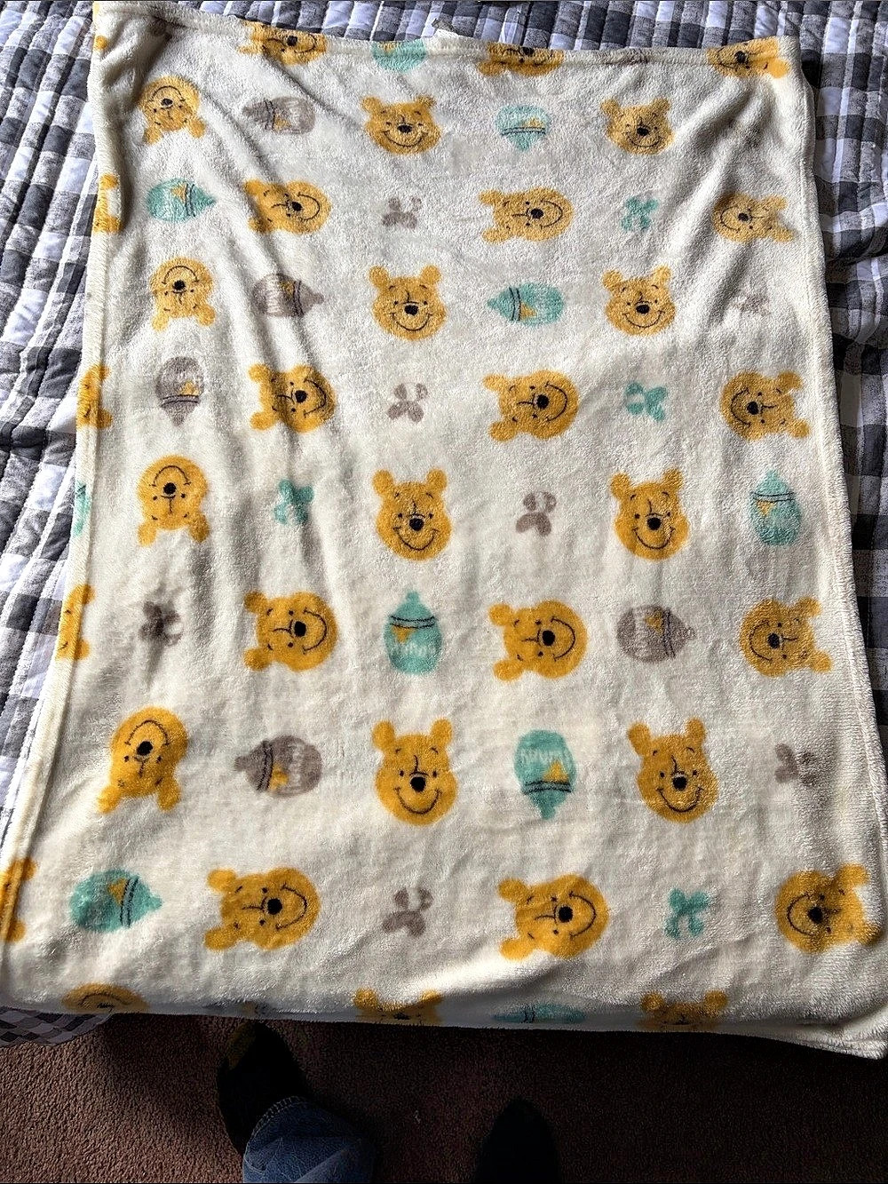 Winnie the Pooh baby blanket